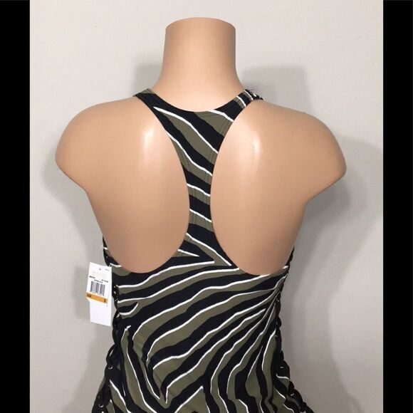 Michael Kors animal print tankini top. Small. NWT - Picture 9 of 14